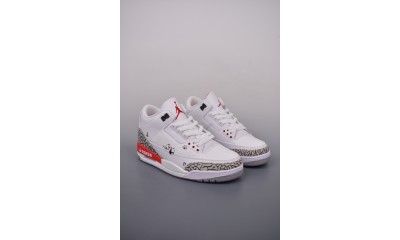 (Free Shipping)Jordan 3 Retro Hall of Fame 136064-116